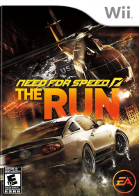 Need for Speed: The Run PAL Wii  box art